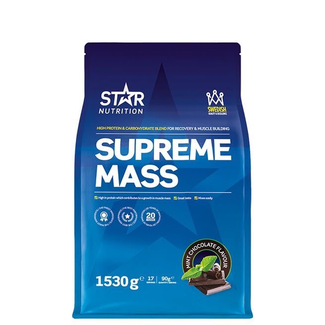 Star Nutrition Supreme Mass Gainer 1,53 kg Mintchoklad