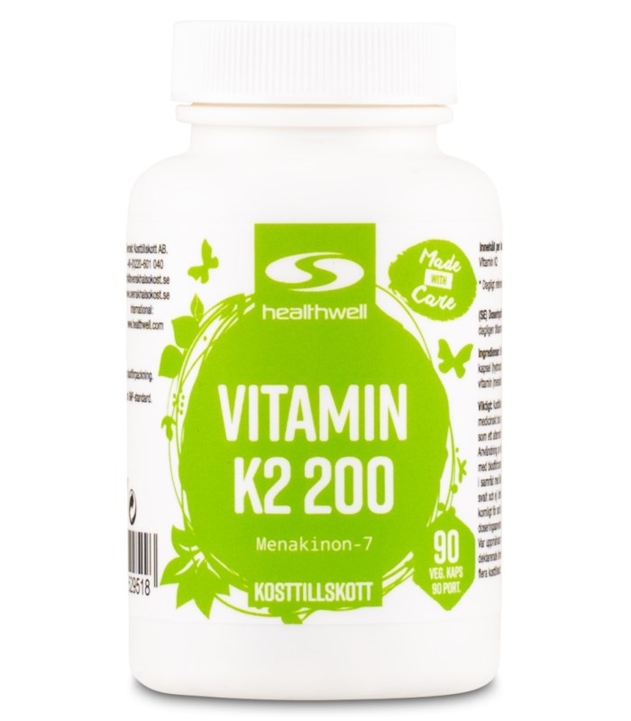 Healthwell K2-vitamiini 200 µg