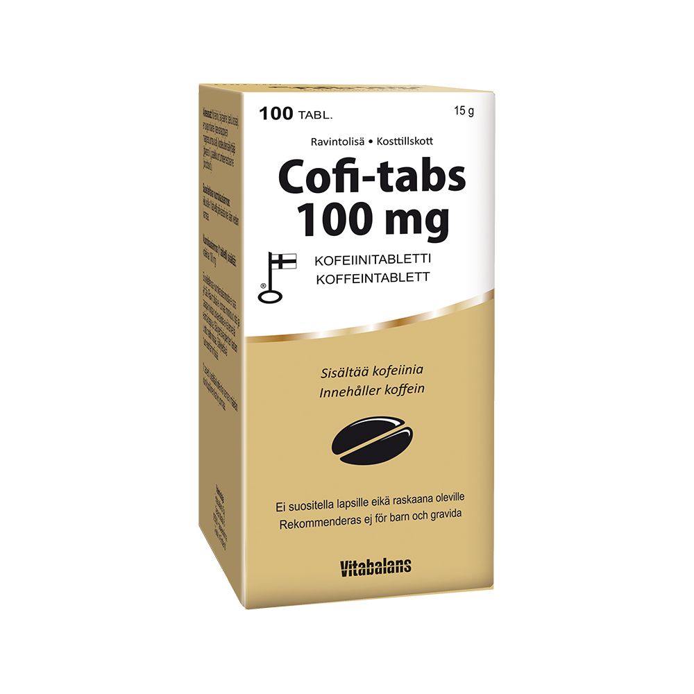 Cofi-Tabs Kofeiinitabletit