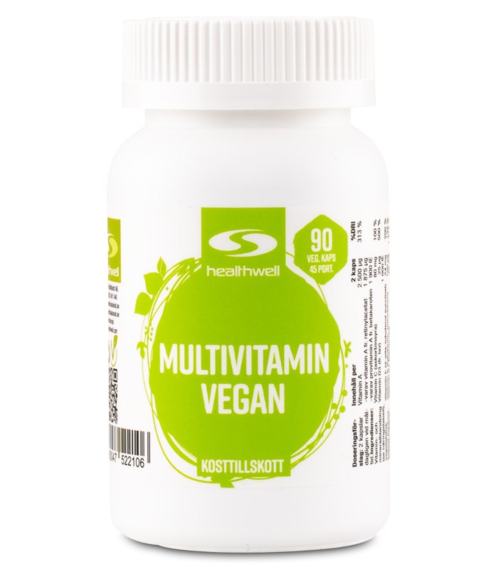 Healthwell Monivitamiini Vegaaninen