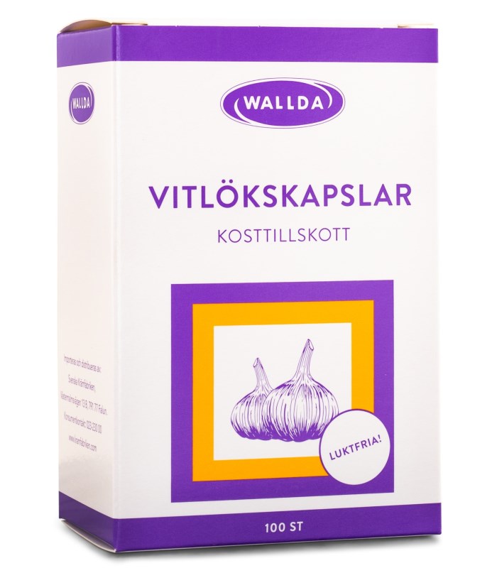 Wallda Valkosipulikapselit
